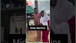 Arrival of mide Martin's at this naming ceremony that makes fans hail her