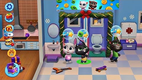 My Talking Tom Friends All Levels Mobile Gameplay Walkthrough Android IOs Alltrailer Best (Part 9)