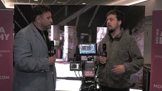 Philip Bloom learns about the Mo-Sys Academy at the KitPlus Show 2022