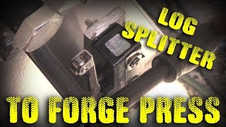 6 Ton Log Splitter to Forge Press Build - Video 3 - rewiring the switch