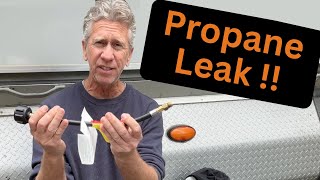 RV Propane Leak Troubleshooting | Changing out Your Propane Pigtail