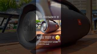 JBL BOOMBOX BASS TEST !!! 😵 #jbl #speaker #bass #satisfying #party