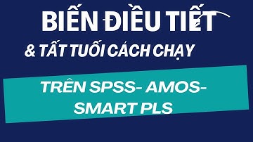 Biến điều tiết là gì? Tổng hợp các kỹ thuật xử lý biến điều tiết trên SPSS- AMOS- SmartPLS