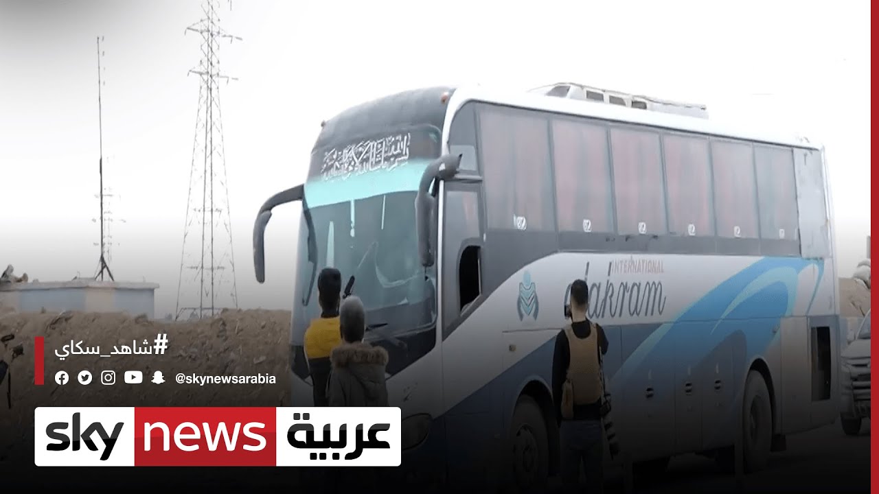 نقل عناصر داعش الذين استسلموا في الحسكة بحافلات | #مراسلو_سكاي | #سكاي_سوريا
 - نشر قبل 4 ساعة