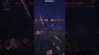 Devil Jin UNLEASHED Devil Power against Kazuya 🔥 #tekken8 #デビル仁 #鉄拳8  #tekken8shorts