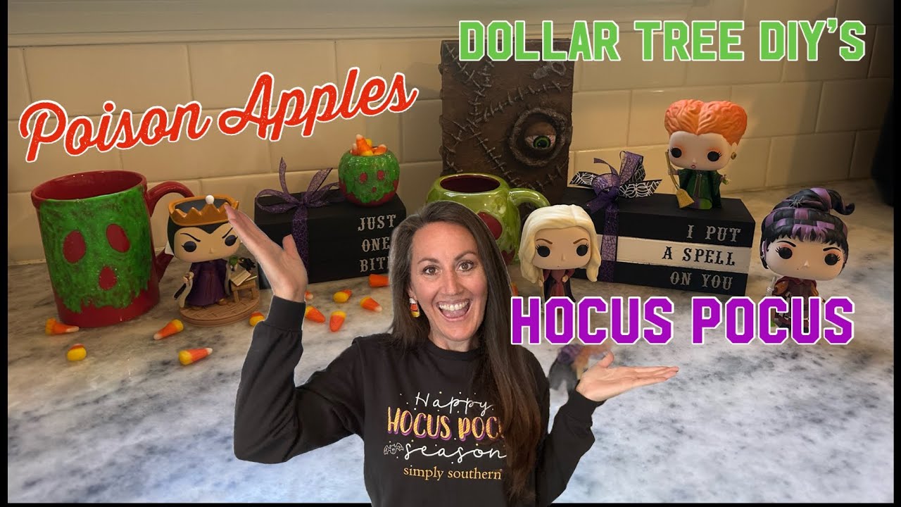 Hocus Pocus Witch Sisters Tree Skirt – 48 Inch Halloween & Christmas Tree Collar