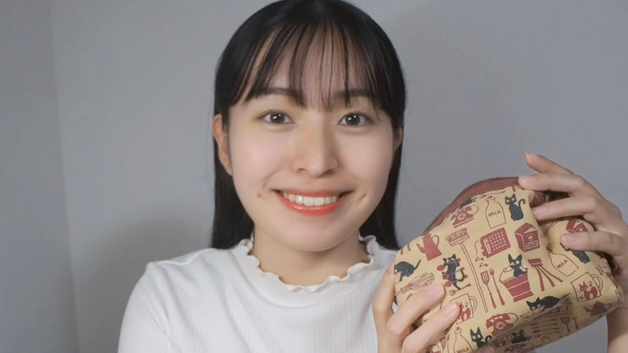 【ASMR】囁きながらメイクポーチの中身を紹介＋タッピング【Tapping】