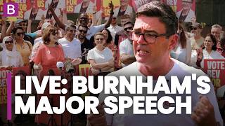 WATCH LIVE: Andy Burnham unveils BOLD economic vision for growth in 'EVERY POSTCODE'