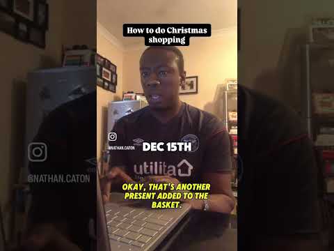Nathan Caton Sketch: How To Do Christmas Shopping