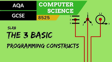 49. AQA GCSE (8525) SLR8 - 3.2 The 3 basic programming constructs