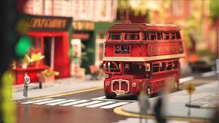 3D Medinis Konstruktorius Robotime London Tour Bus