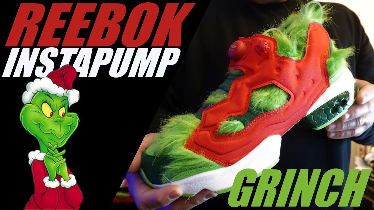 ben dør spejl strand SNEAKER STORIES: The Reebok Instapump Fury Grinch - YouTube