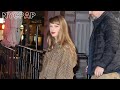 Taylor swift spotted leaving parosnyc  in tribeca