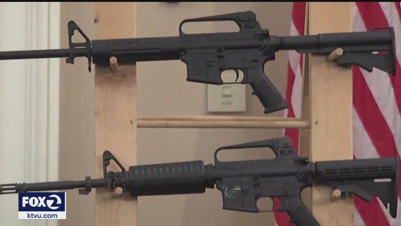 Court upholds California's assault weapons bans - YouTube