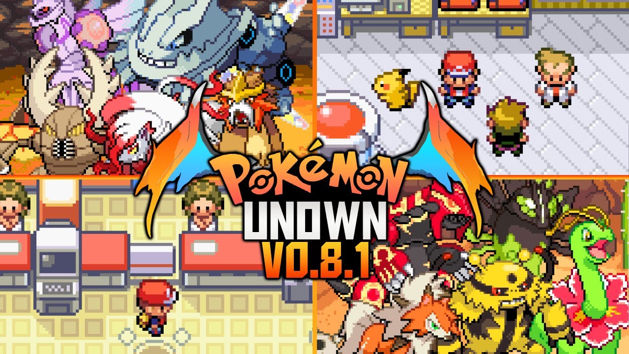 Pokémon Unown v0.8 release (FireRed, Dynamic Randomization, Jessie & James,  Built-in Nuzlocke, Sadlocke, 900+ Pokémon, Hisui, Automated heal) :  r/PokemonROMhacks