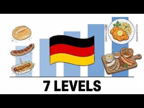 German Food Explained in 7 Levels