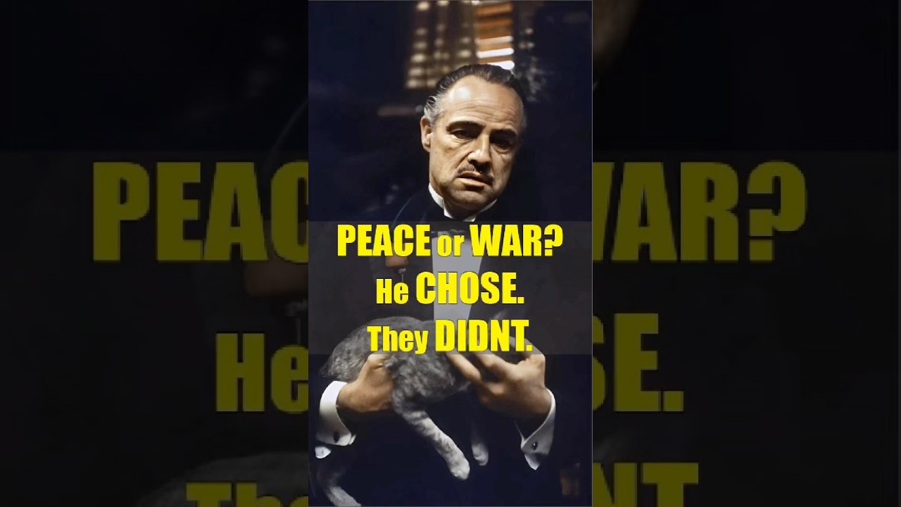 Peace or war? He chose. They didn’t 