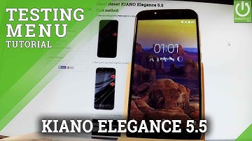 How to Open Test Menu in KIANO Elegance 5.5 - Test Mode / Tricks