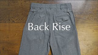 How to Measure Back Rise