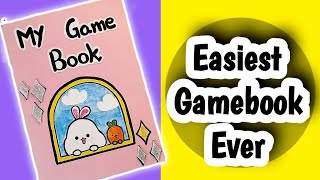 How to make Easiest Gamebook at home with Paper...🌇🤩🌇 #diy Easy gamebook ideas  #papercraft screenshot 4