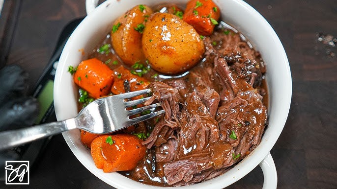 Slow Cooker Pot Roast - Downshiftology