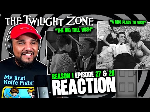 🎥😱 DOUBLE TWIST?! Reacting to The Twilight Zone 🌀 Season 1 Episodes 27 & 28 👀📺