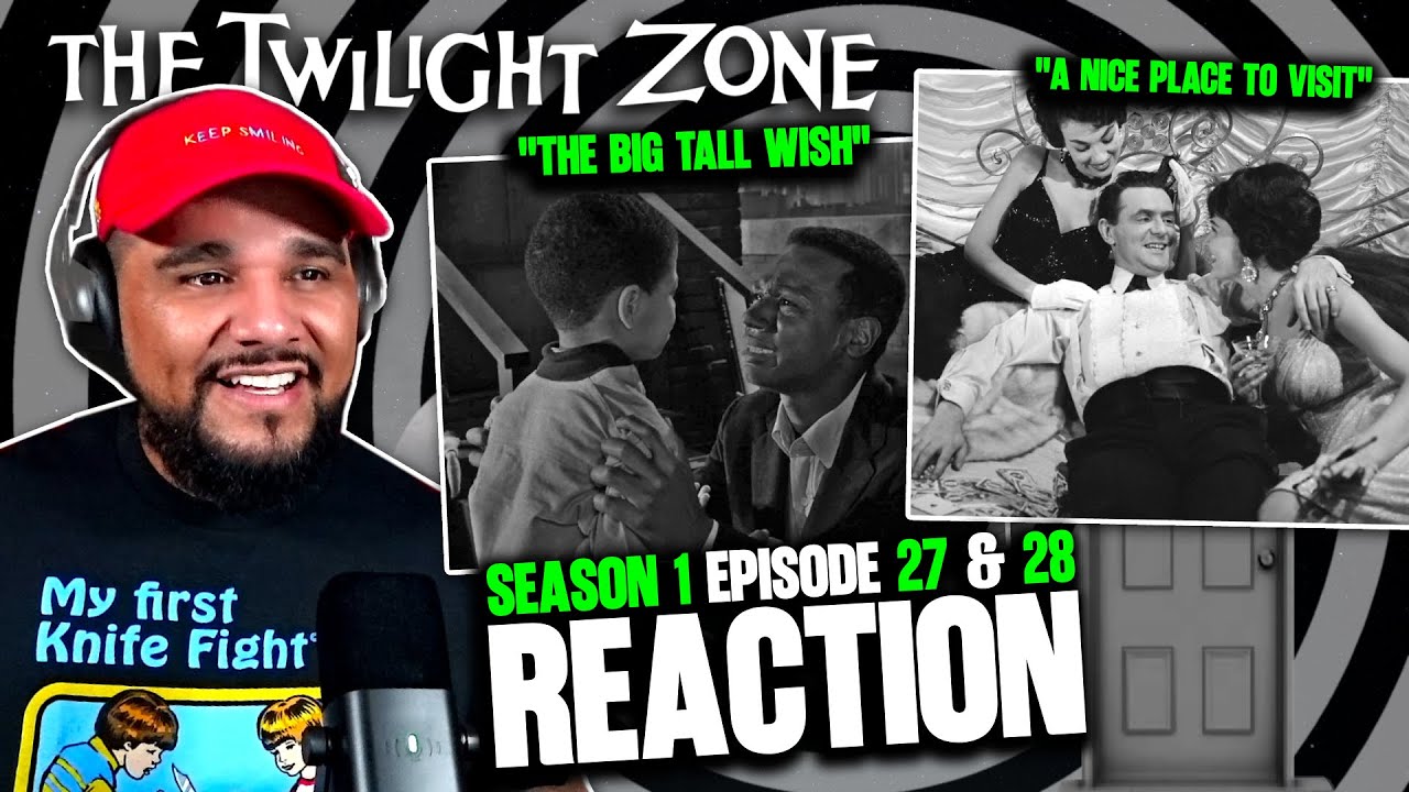 🎥😱 DOUBLE TWIST?! Reacting to The Twilight Zone 🌀 Season 1 Episodes 27 & 28 👀📺