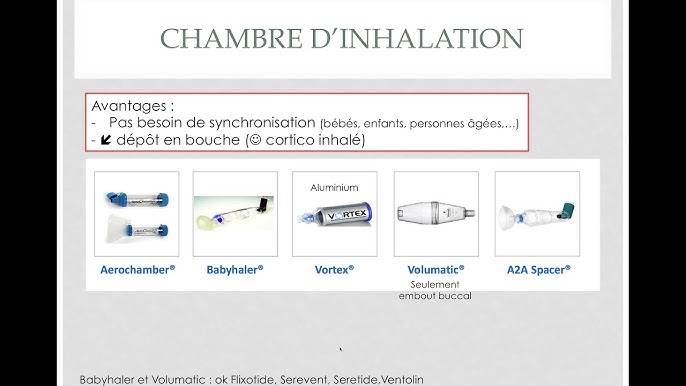 Chambre d'inhalation TipsHaler pour aérosol-doseur: avantages, importance  du masque et questions fréquentes