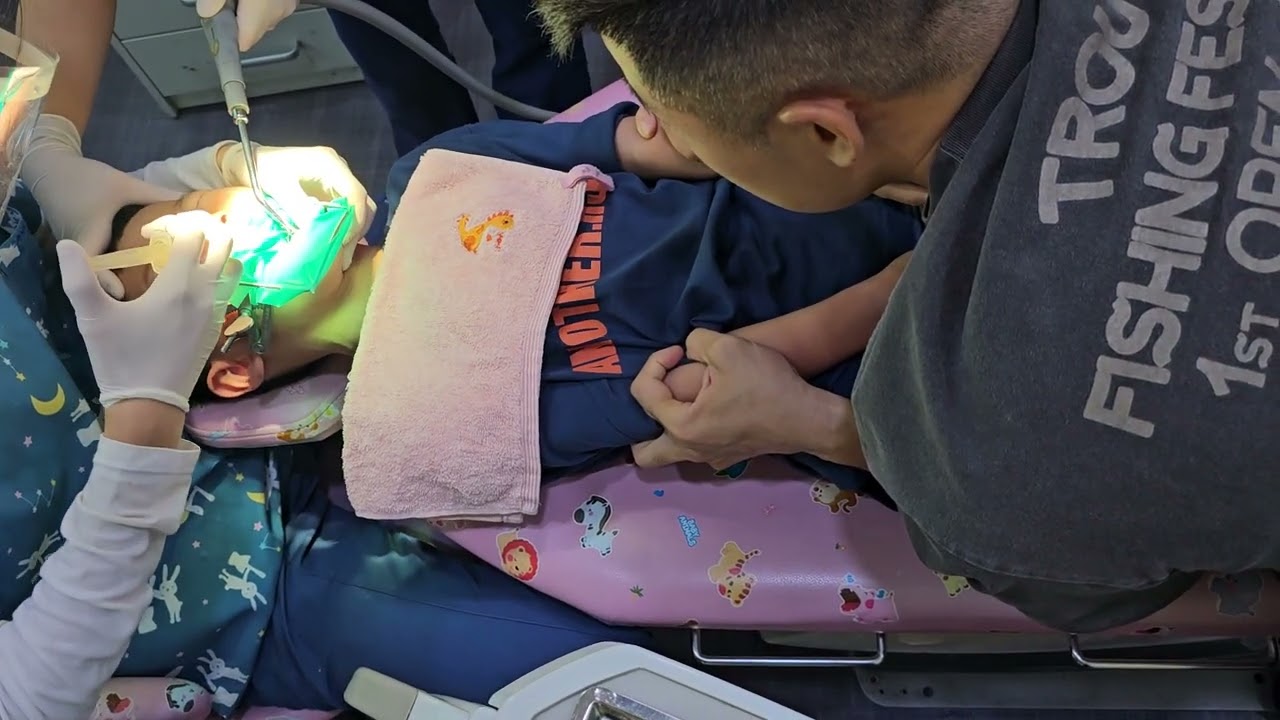 [ 찌우니 치과체험기 ] 충치치료 찌우니는 울었을까요?