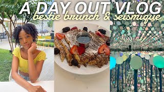 A Day Out Vlog: Brunch With My Best Friend, Seismique + Take Pictures With Us!