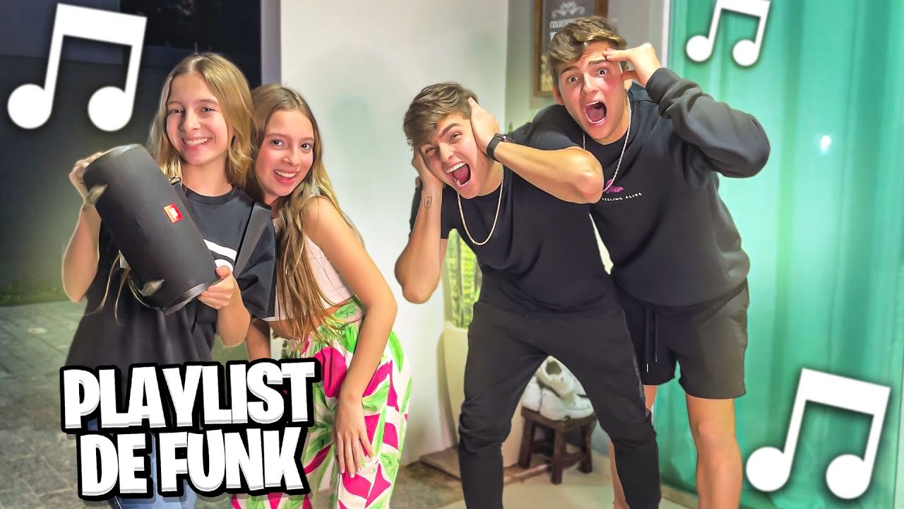 REAGINDO A PLAYLIST DE FUNK DAS MINHAS IRMÃS! P3 •Irmãos Scribel•