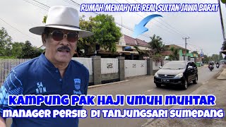 Jelang Persib Bandung Juara !! Beginilah Suasana Kampung Bapak Umuh Muchtar Di Tanjungsari Sumedang