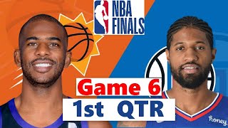 Los Angeles Clippers vs Phoenix Suns Full Highlights 1st QTR Game 6 NBA West Finals 2021