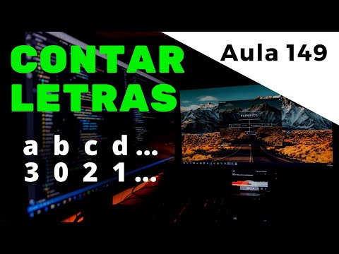 Como fazer uma função em Portugol para contar as ocorrências de um caracter em uma frase  | aula 149