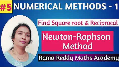 NMCV R22 JNTUH || Newton-Raphson Method in telugu || How to pass Numerical Methods ||
