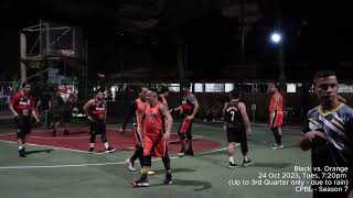 CPBL Season 7: Black vs. Orange: 24 Oct 2023