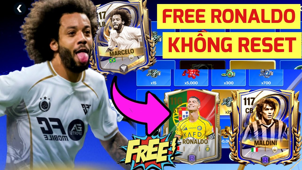 🔥 FREE RONALDO 116?? GIỮ VÉ NGAY ĐỂ SĂN CẦU THỦ NÀY • UPDATE MỘT CÂU CHUYỆN QUỐC GIA FC MOBILE