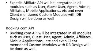 Hotel API Integration