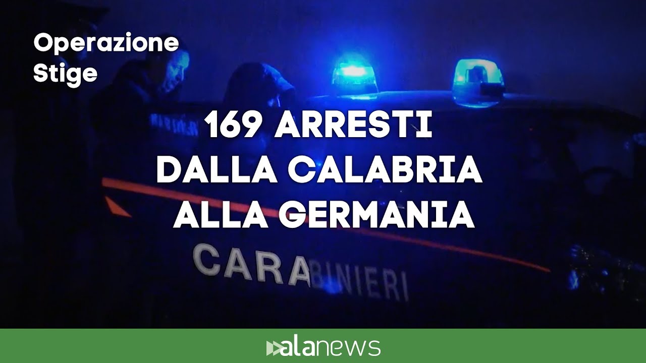 Immagini: Operazione Stige, 169 arresti dalla Calabria alla Germania