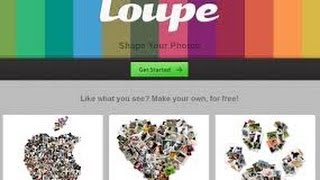 شرح برنامج (loupe collage) لانتاج البومات الصور بشكل مميز screenshot 5