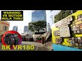 8K VR180 WALK ALONG THE FAMOUS CLARKE QUAY IN SINGAPORE quiet morning 3D (Travel Videos/ASMR/Music)