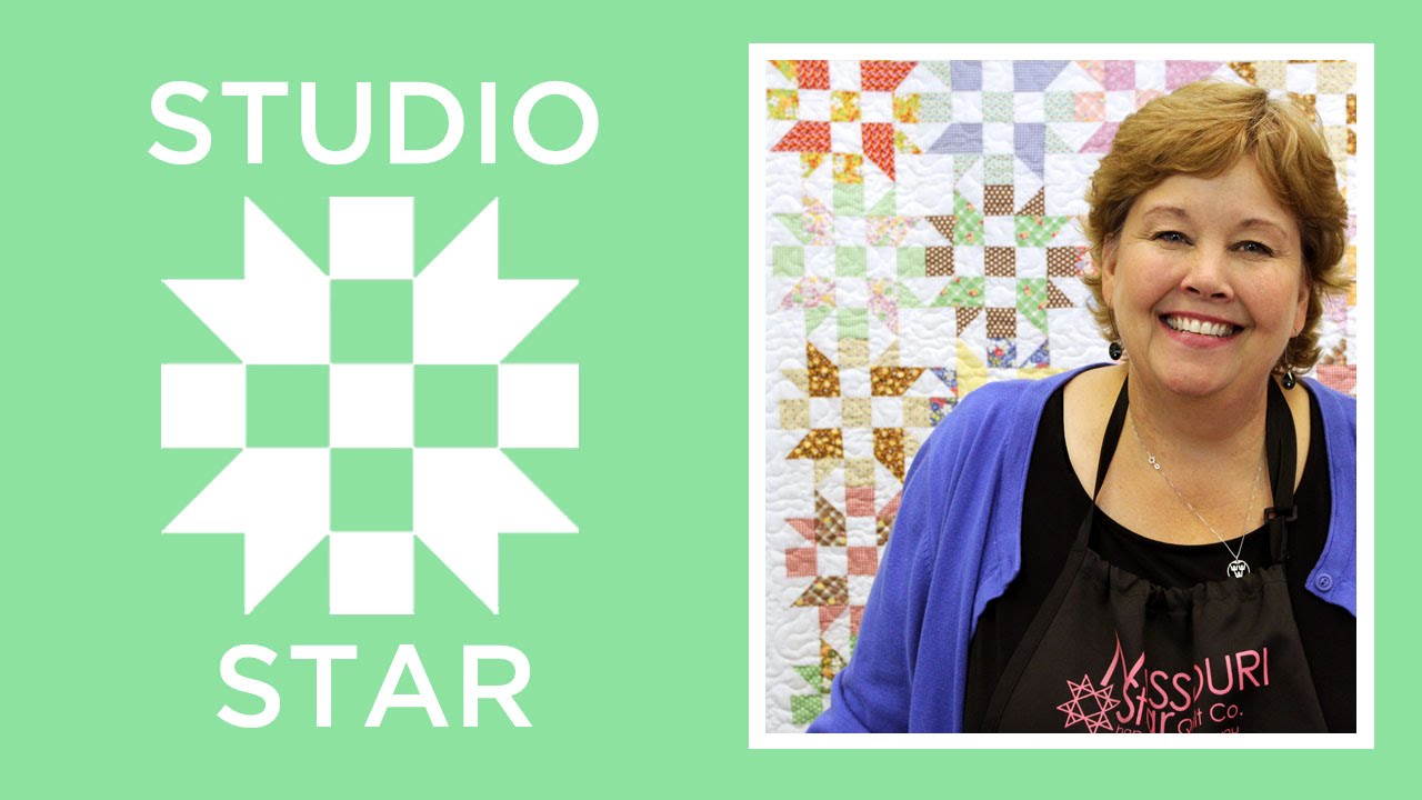 quilting fabric online Make a Studio Star Quilt with Jenny Doan of Missouri Star! (Video Tutorial)