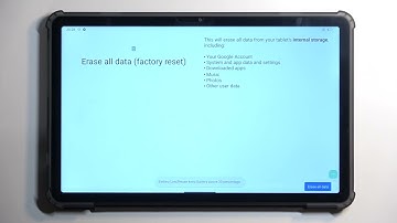 How to Factory Reset the BLACKVIEW Tab 16 Tablet via Settings - Hard Reset - Delete All Files & Data