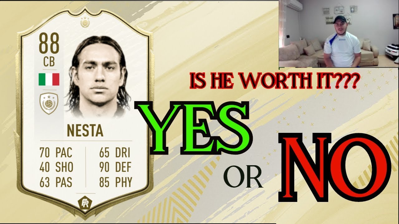 ICON SWAP 88 NESTA PLAYER REVIEW l 88 ICON NESTA | FIFA 20 ULTIMATE TEAM