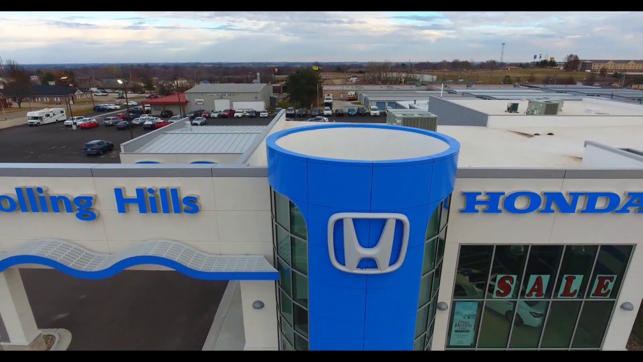 Rolling Hills Auto Plaza Aerial View St Joseph Toyota, Honda