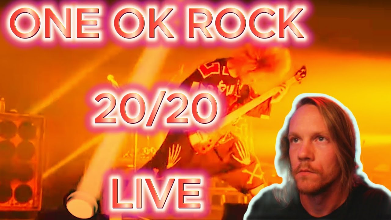 BRILLIANT SONGWRITING!! ONE OK ROCK - 20/20 LIVE (Singer Reacts)