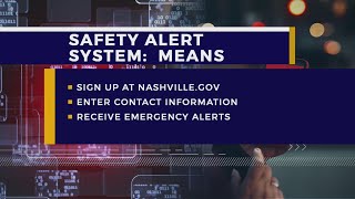 Metro urges residents to sign up for safety alert system