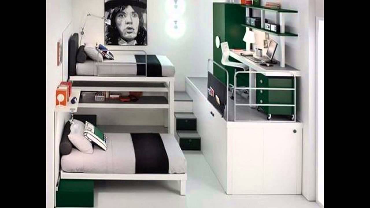 Creative Storage for small bedrooms - YouTube