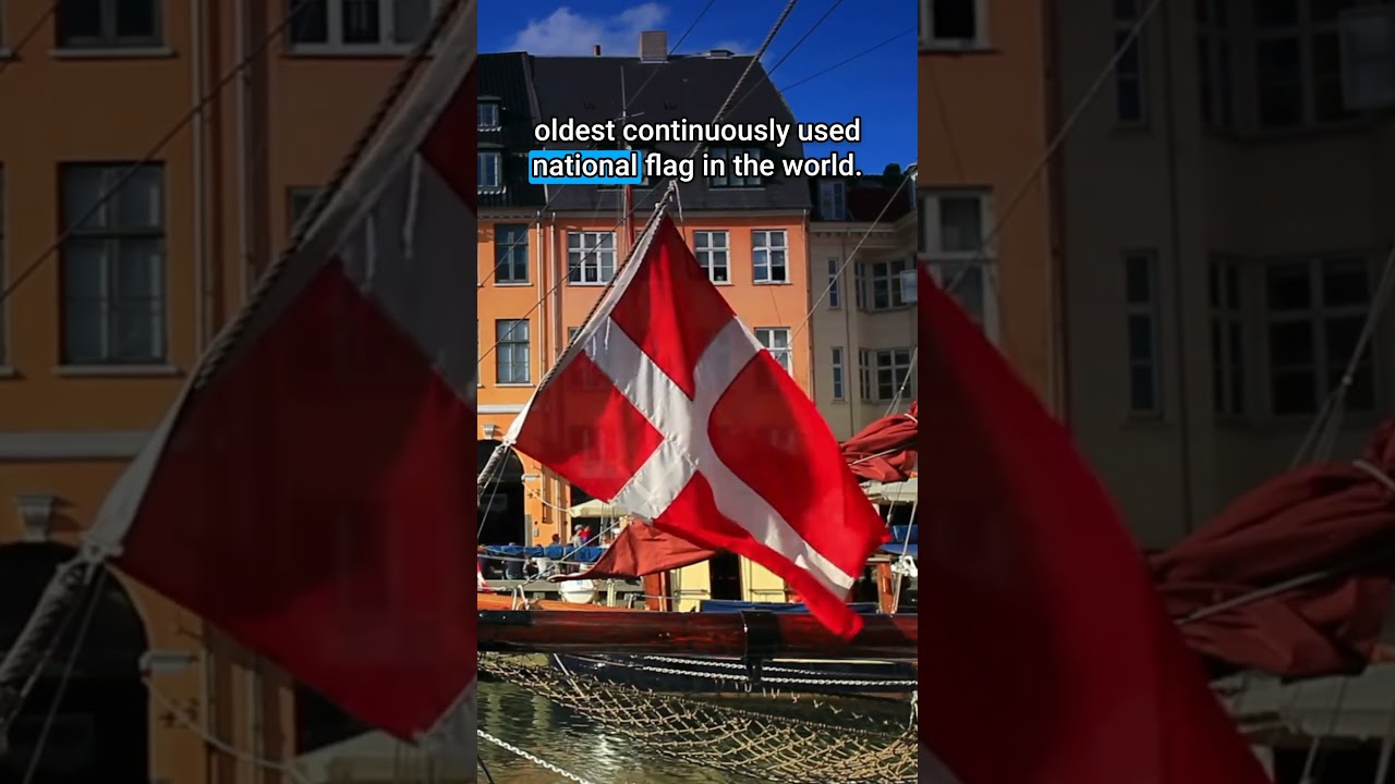 Did you know that the Danish flag is the oldest flag in the world? 🌍✨