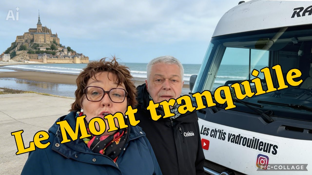 208 Une nuit au Mont-Saint-Michel en camping-car | Réveil & visite complète